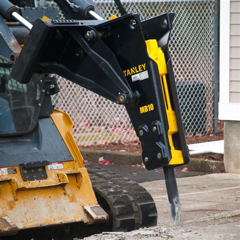 skid steer concrete breaker tip|hydraulic breaker for skid steer.